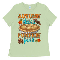 Matcha autumn skies pumpkin pies Ladies Tee - HRA Design Shop