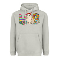 Moon Dust Hop rabbit Heavyweight Hoodie - NancyCooperArtShop