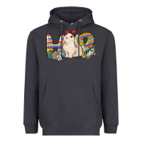 Smoke Hop rabbit Heavyweight Hoodie - NancyCooperArtShop