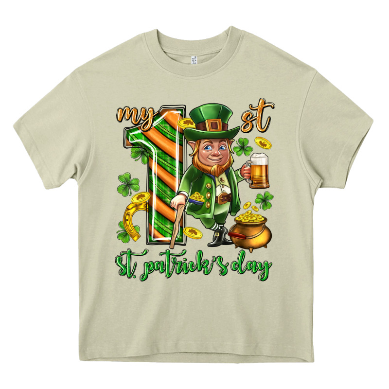 My 1 St St. Patricks Day Heavy Core Tee by Neo Western | Teevron