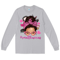 Moon Dust small business messy bun Long Sleeve Tee - NancyCooperArtShop