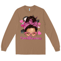 Toasted Coconut small business messy bun Long Sleeve Tee - NancyCooperArtShop