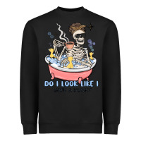 Black do i look like i give a duck Heavyweight Sweatshirt - MaliasSmallBusiness