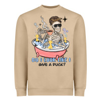 Mushroom do i look like i give a duck Heavyweight Sweatshirt - MaliasSmallBusiness