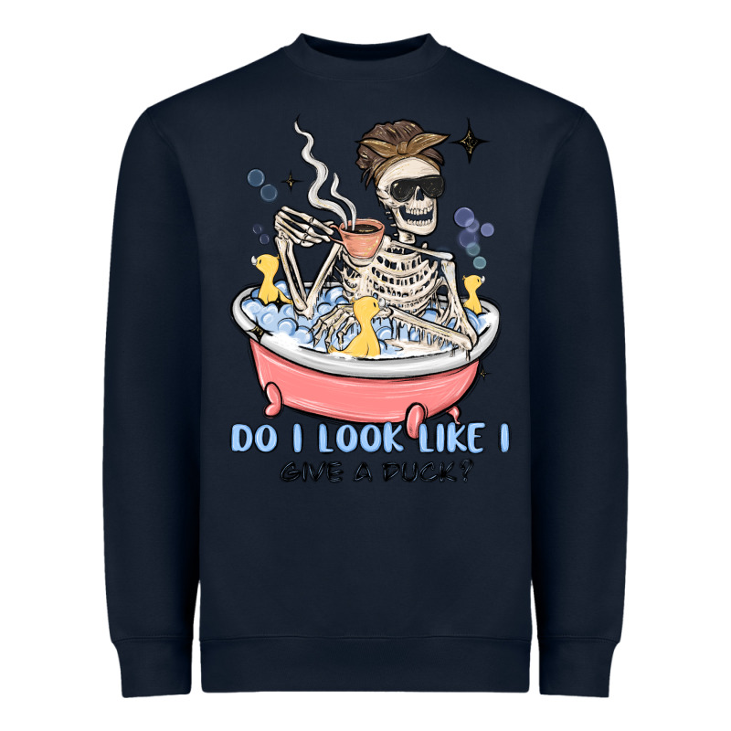Do I Look Like I Give A Duck Heavyweight Sweatshirt by MaliasSmallBusiness | Teevron