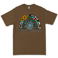 Cacao happy mother's day rainbow Premium Tee - CowhideDigitalArt