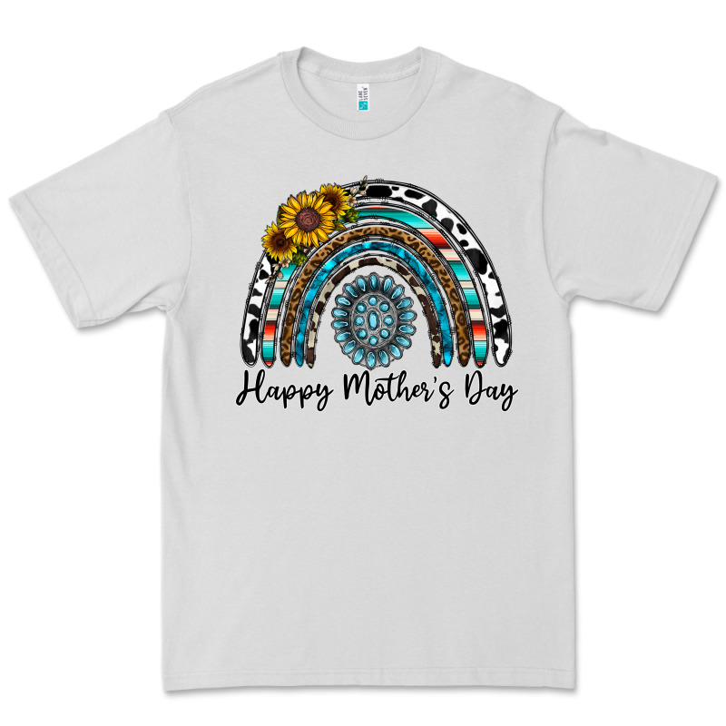 Happy Mother's Day Rainbow Premium Tee by CowhideDigitalArt | Teevron