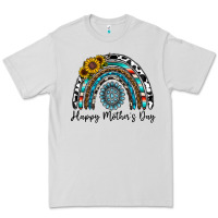 Dove Grey happy mother's day rainbow Premium Tee - CowhideDigitalArt