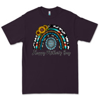 Plum happy mother's day rainbow Premium Tee - CowhideDigitalArt
