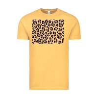 Vintage Mustard leopard background 3200x2400 Vintage Tee - AdoDesignShop