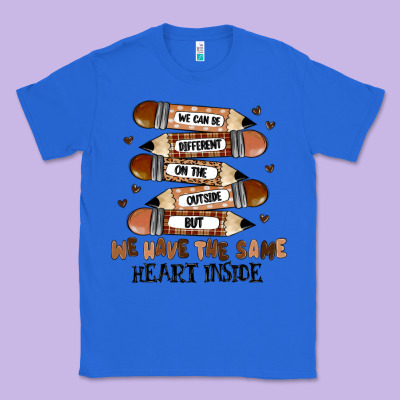 We Have The Same Heart Inside Classic Tee Designed By Maliassmallbusiness