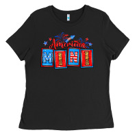 Black American mini Ladies Tee - Neo Western