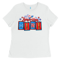 White American mini Ladies Tee - Neo Western
