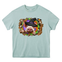 Arona halloween pig Heavy Core Tee - CowhideDigitalArt