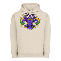 Pigment French Oak mardi gras crawfish Urban Hoodie - FaDigitalArtStudio
