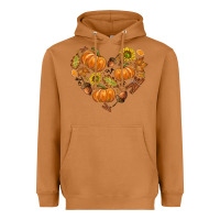 Meerkat Fall Heart Heavyweight Hoodie - texasbilliewilder