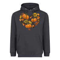 Smoke Fall Heart Heavyweight Hoodie - texasbilliewilder