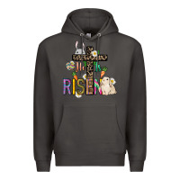 Smoke He is risen Easter Day Premium Hoodie - HowdyJamesFarm
