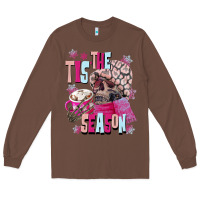 Chestnut tis the season winter skull Long Sleeve Tee - NancyCooperArtShop