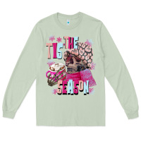 Matcha tis the season winter skull Long Sleeve Tee - NancyCooperArtShop