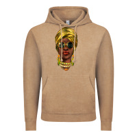 Vintage Coffee african woman Vintage Hoodie - NancyCooperArtShop