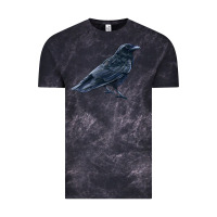 Cloud Black American Crow Vintage Tee - LillyAllenDesigns