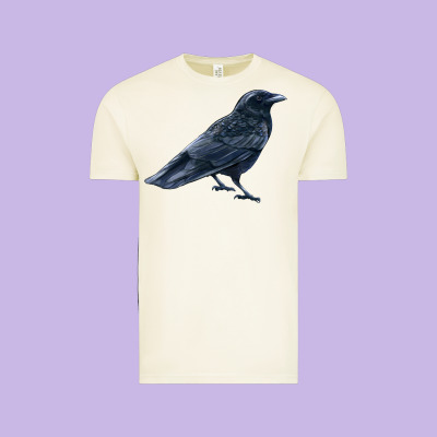 American Crow Vintage Tee Designed By Lillyallendesigns