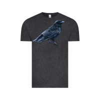 Vintage Black American Crow Vintage Tee - LillyAllenDesigns