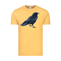 Vintage Mustard American Crow Vintage Tee - LillyAllenDesigns