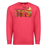 Cardinal my blood type is pumpkin spice Premium Sweatshirt - NancyCooperArtShop