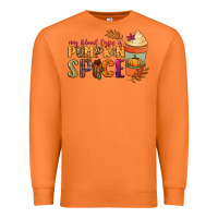 Carrot my blood type is pumpkin spice Premium Sweatshirt - NancyCooperArtShop