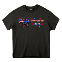 Asphalt all american boy libbey glass Heavy Core Tee - HRA Design Shop