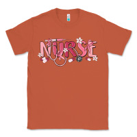 Copper nurse breast cancer awareness Classic Tee - MaliasSmallBusiness