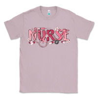 Lilac nurse breast cancer awareness Classic Tee - MaliasSmallBusiness