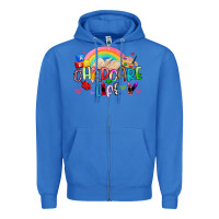 True Royal childcare life Zipper Hoodie - Artiststas