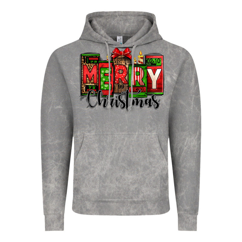 Merry Christmas License Plate Letters Vintage Hoodie by Jasminsmagicworld | Teevron