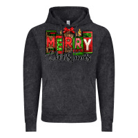 Vintage Black merry christmas license plate letters Vintage Hoodie - Jasminsmagicworld
