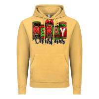 Vintage Mustard merry christmas license plate letters Vintage Hoodie - Jasminsmagicworld