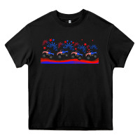 Black american truck libbey glass Heavy Core Tee - HRA Design Shop
