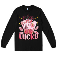Black feeling lucky Long Sleeve Tee - MaliasSmallBusiness