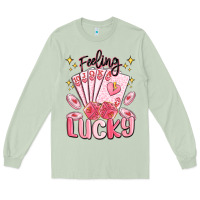 Matcha feeling lucky Long Sleeve Tee - MaliasSmallBusiness