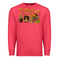 Cardinal Thankful afro gnome Premium Sweatshirt - NancyCooperArtShop