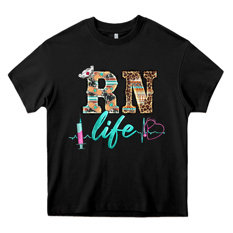 Western Nurse Rn  Life Heavy Core Tee by BarkalooDesign | Teevron