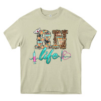 Mossy western nurse rn  life Heavy Core Tee - BarkalooDesign