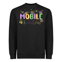 Black mobile mardi gras Heavyweight Sweatshirt - MaliasSmallBusiness