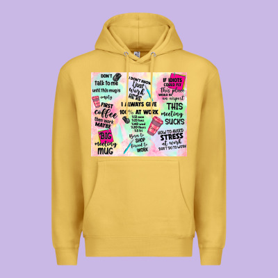 Funny Office Premium Hoodie Designed By Tumblerdesignbyshophia