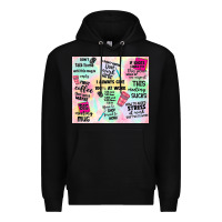 Black funny office Premium Hoodie - TumblerDesignByShophia
