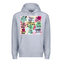 Heather Grey funny office Premium Hoodie - TumblerDesignByShophia