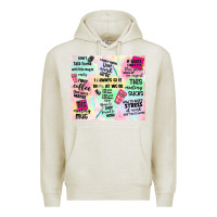 Oatmeal Heather funny office Premium Hoodie - TumblerDesignByShophia