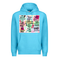 Ocean Blue funny office Premium Hoodie - TumblerDesignByShophia